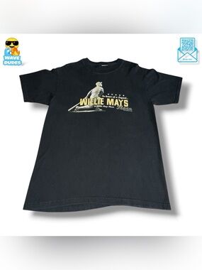 Men’s Unknown Brand 2000 Willie Mays Plaza T-Shirt